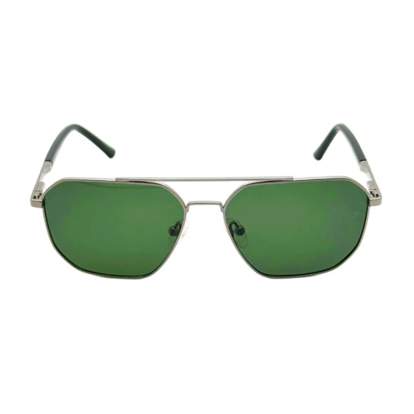 VELOCITY GOLD ON GREEN RECTANGLE SUNGLASSES - VC2612LDP IP3