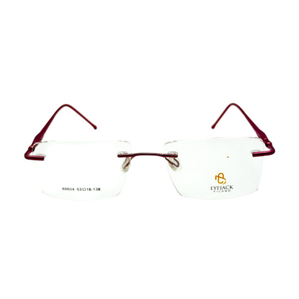 EYEJACK FILANO 88604 MATTE PINK RIMLESS SPECTACLE